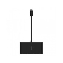 ADATTATORE MULTIMEDIALE USB-C - HDMI - VGA - USB - ETHERNET