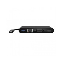 ADATTATORE MULTIMEDIALE USB-C - HDMI - VGA - USB - ETHERNET