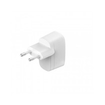CARICABATTERIE CON PORTA USB-A 12W - BIANCO