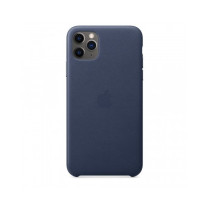 iPhone 11 Pro Max Leather Case - Midnight Blue