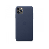 iPhone 11 Pro Max Leather Case - Midnight Blue