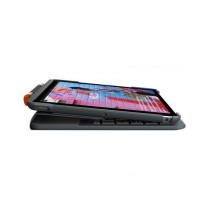 Logitech SLIM FOLIO Custodia con Tastiera Protettiva per iPad 7a e 8a generazione con Smart Connector Graphite