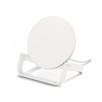 SUPPORTO DI RICARICA WIRELESS 10W CON ALIMENTATORE - BIANCO