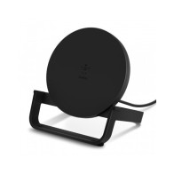 SUPPORTO DI RICARICA WIRELESS 10W CON ALIMENTATORE - NERO