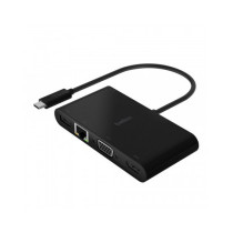 ADATTATORE MULTIMEDIALE USB-C - HDMI - VGA - USB - ETHERNET + RICARICA