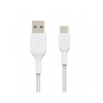 CAVO INTRECCIATO DA USB-C A USB-A 1M - BIANCO