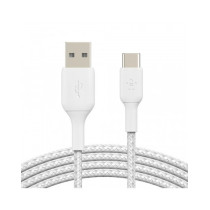 CAVO INTRECCIATO DA USB-C A USB-A 1M - BIANCO