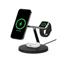 SUPPORTO DI RICARICA WIRELESS MAGSAFE 3 IN 1 - NERO