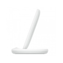 SUPPORTO DI RICARICA WIRELESS 15W CON ALIMENTATORE - BIANCO