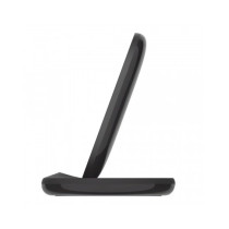 SUPPORTO DI RICARICA WIRELESS 15W CON ALIMENTATORE - NERO