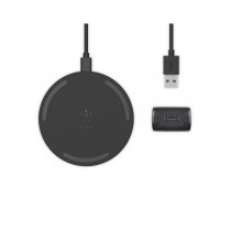 TAPPETINO DI RICARICA WIRELESS 15W SENZA ALIMENTATORE - NERO