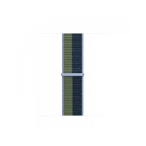 Cinturino Apple Watch 38/40/41mm - Blu Abisso/Verde Muschio - Sport Loop - Regular