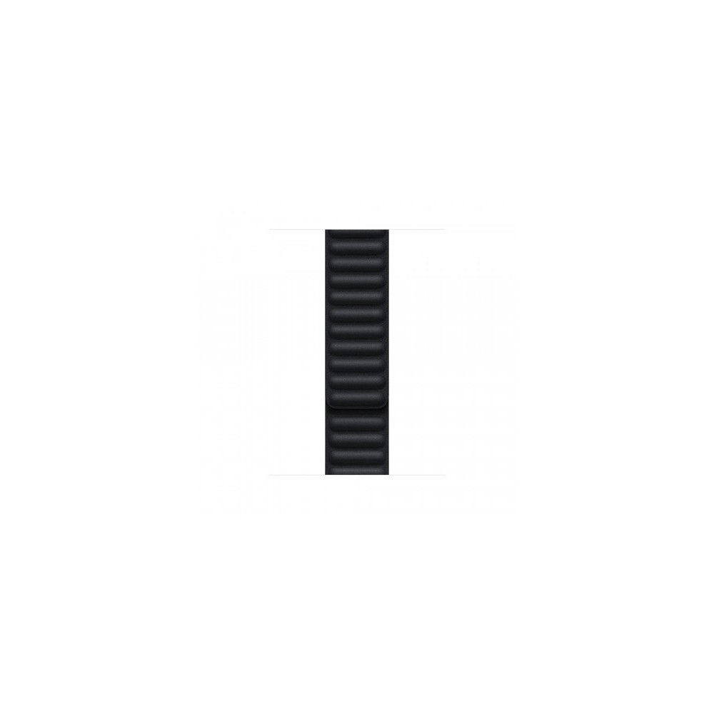 Cinturino Apple Watch 42/44/45mm - Mezzanotte - Leather Link - M/L