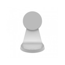 SUPPORTO DI RICARICA WIRELESS MAGNETICO PER MAGSAFE + PSU - BIANCO