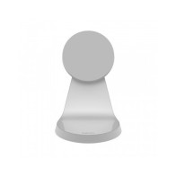 SUPPORTO DI RICARICA WIRELESS MAGNETICO PER MAGSAFE + PSU - BIANCO