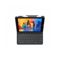 Zagg - Pro Keys tastiera e cust per iPad 10.2" - Black/Grey - Tedesco
