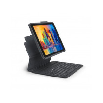 Zagg - Pro Keys tastiera e cust per iPad 10.2" - Black/Grey - Tedesco