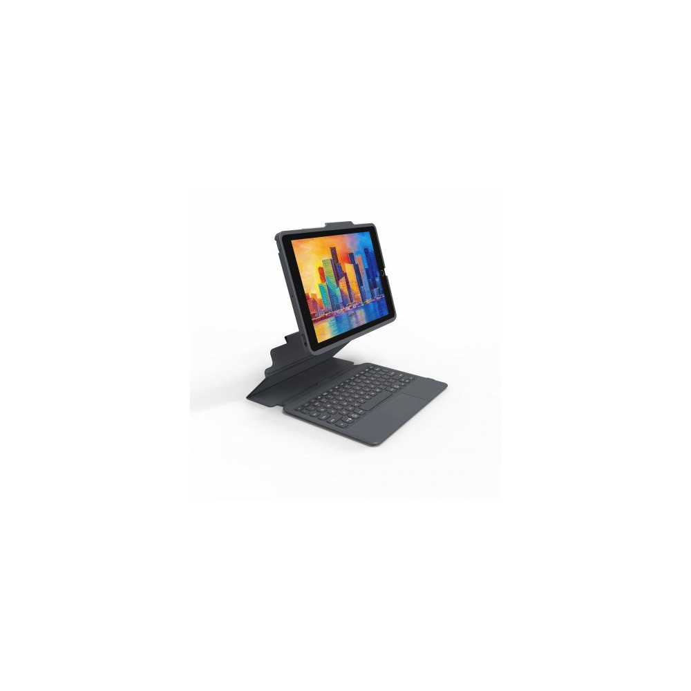 Zagg - Pro Keys tastiera con cust con Trackpad per iPad 10.2" - Tedesco