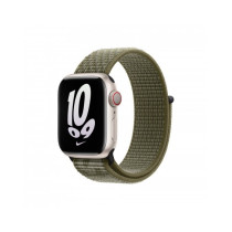 Cinturino Apple Watch 38/40/41mm - Sequoia/Pure Platinum Nike Sport Loop