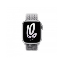 Cinturino Apple Watch 38/40/41mm - Bianco Vetta/Nero - Nike Sport Loop