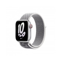 Cinturino Apple Watch 38/40/41mm - Bianco Vetta/Nero - Nike Sport Loop