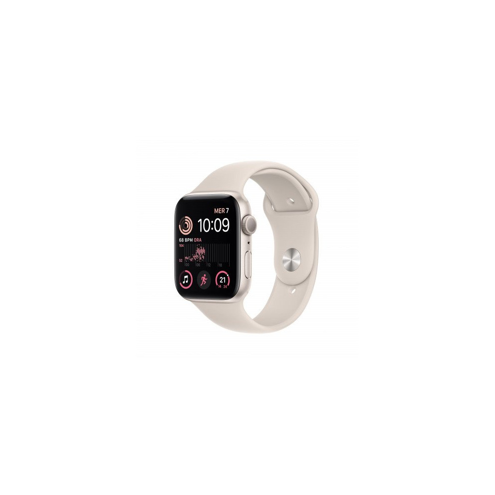 2023 Apple Watch SE GPS 44mm Galassia Cassa in alluminio con Galassia Sport Band