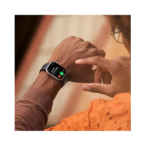 2022 - Apple Watch Series 8 GPS + Cellular 45mm Cassa in acciaio color oro Case con Galassia Sport Band