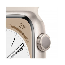 2022 - Apple Watch Series 8 GPS 45mm Galassia Cassa in alluminio con Galassia Sport Band