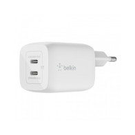 CARICABATTERIE 65W PPS DUAL USB-C GAN UNIVERSALE - BIANCO