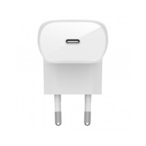 CARICABATTERIE DA PARETE CON PPS PORTA USB-C PD 30W 1M PVC C-LTG- BIANCO