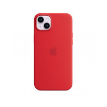 Custodia con Magsafe in Silicone per iPhone 14 Plus - (PRODUCT)RED