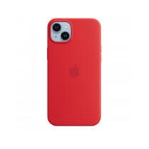 Custodia con Magsafe in Silicone per iPhone 14 Plus - (PRODUCT)RED