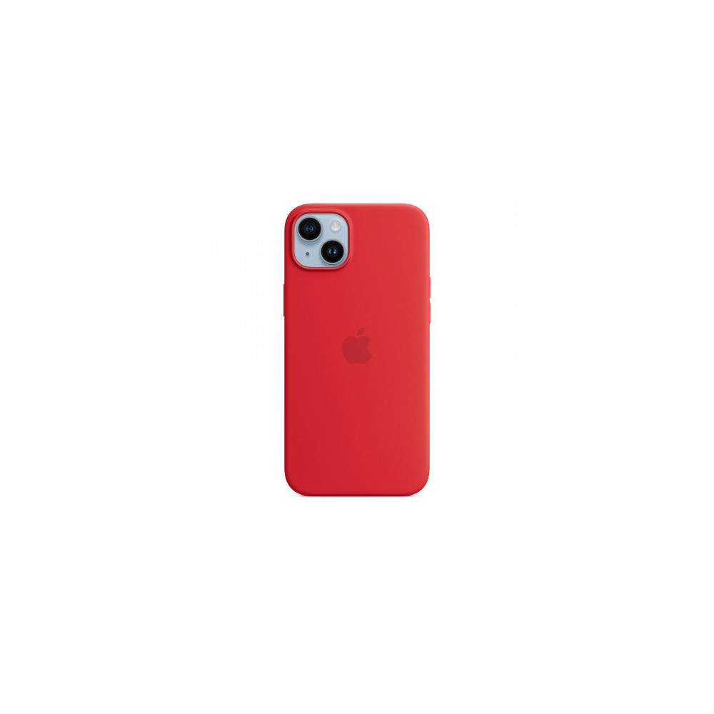 Custodia con Magsafe in Silicone per iPhone 14 Plus - (PRODUCT)RED
