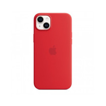 Custodia con Magsafe in Silicone per iPhone 14 Plus - (PRODUCT)RED