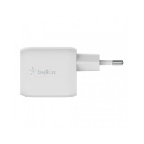 CARICABATTERIA DA PARETE DOPPIO GAN USB-C PPS 45W - BIANCO