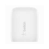 CARICABATTERIE DA PARETE CON PPS PORTA USB-C PD 20W 1M PVC C-LTG- BIANCO