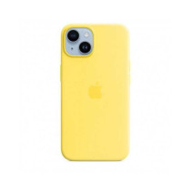 Custodia con Magsafe in Silicone per iPhone 14 Plus - Giallo canarino