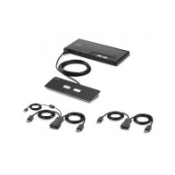 2-PORT DUAL HEAD DP KVM SWITCH PP4.0 W/REMOTE