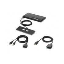 2-PORT SINGLE HEAD HDMI KVM SWITCH PP4.0 W/REMOTE