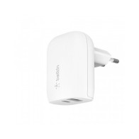 CARICABATTERIE CON PPS PORTA USB-C + USB-A 37W - BIANCO
