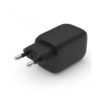 CARICABATTERIE DA PARETE DOPPIO GAN USB-C PPS 65W PPS - NERO