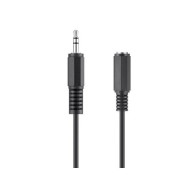 CAVO AUDIO 3.5MM M/F 3.5M NERO