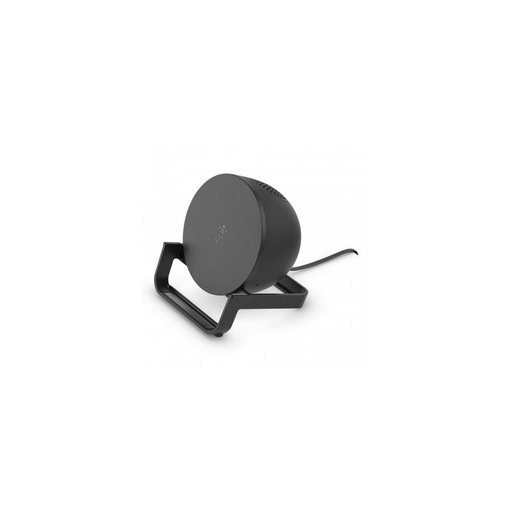 SUPPORTO DI RICARICA WIRELESS 10W CON SPEAKER - NERO