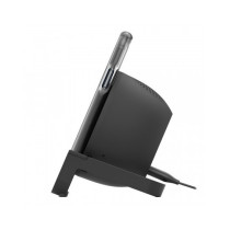 SUPPORTO DI RICARICA WIRELESS 10W CON SPEAKER - NERO