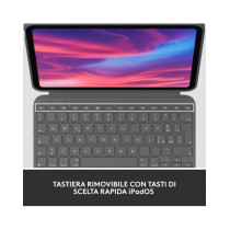 Logitech Combo Touch di Logitech con tastiera e trackpad per iPad (2024/2025)