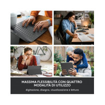 Logitech Combo Touch di Logitech con tastiera e trackpad per iPad (2024/2025)