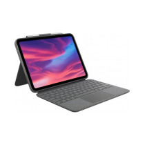 Logitech Combo Touch di Logitech con tastiera e trackpad per iPad (10ª generazione) - TEDESCO