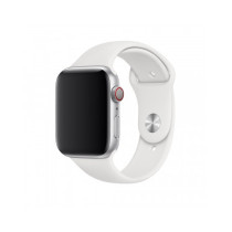 Cinturino Apple Watch 42/44/45mm - Bianco - Sport Band - S/M & M/L(Demo)