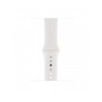 Cinturino Apple Watch 42/44/45mm - Bianco - Sport Band - S/M & M/L(Demo)