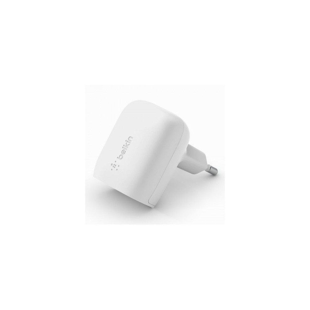 CARICABATTERIE DA PARETE CON PPS PORTA USB-C PD 20W - BIANCO